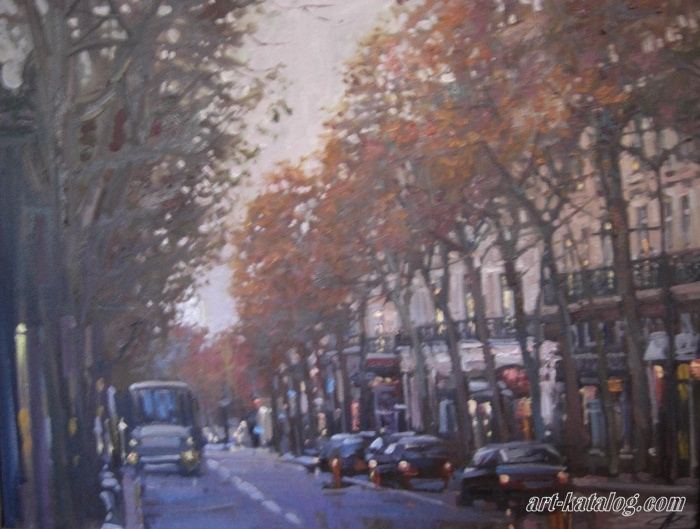 Осень. Париж