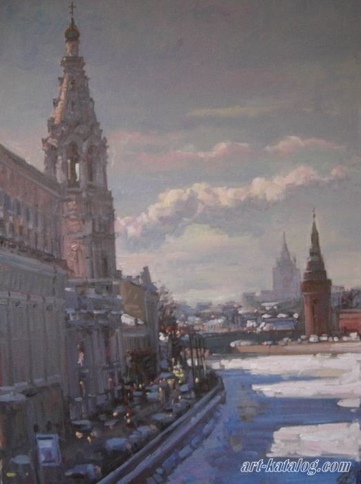 Зима. Москва