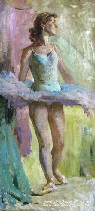Model in the ballet tutu