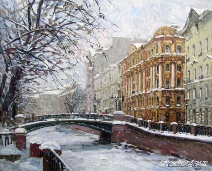 Санкт-Петербург. Зима. Канал Грибоедова