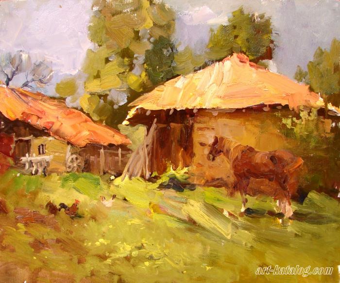 Farmhouse in Ruhovtsah. Petko